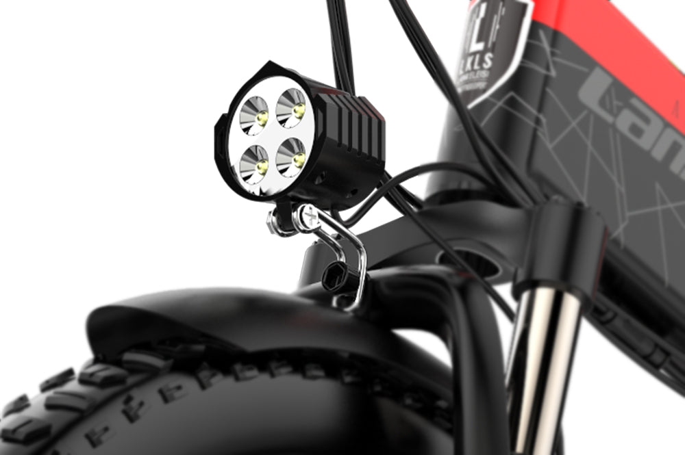 Effet des phares de vélos électriques 11