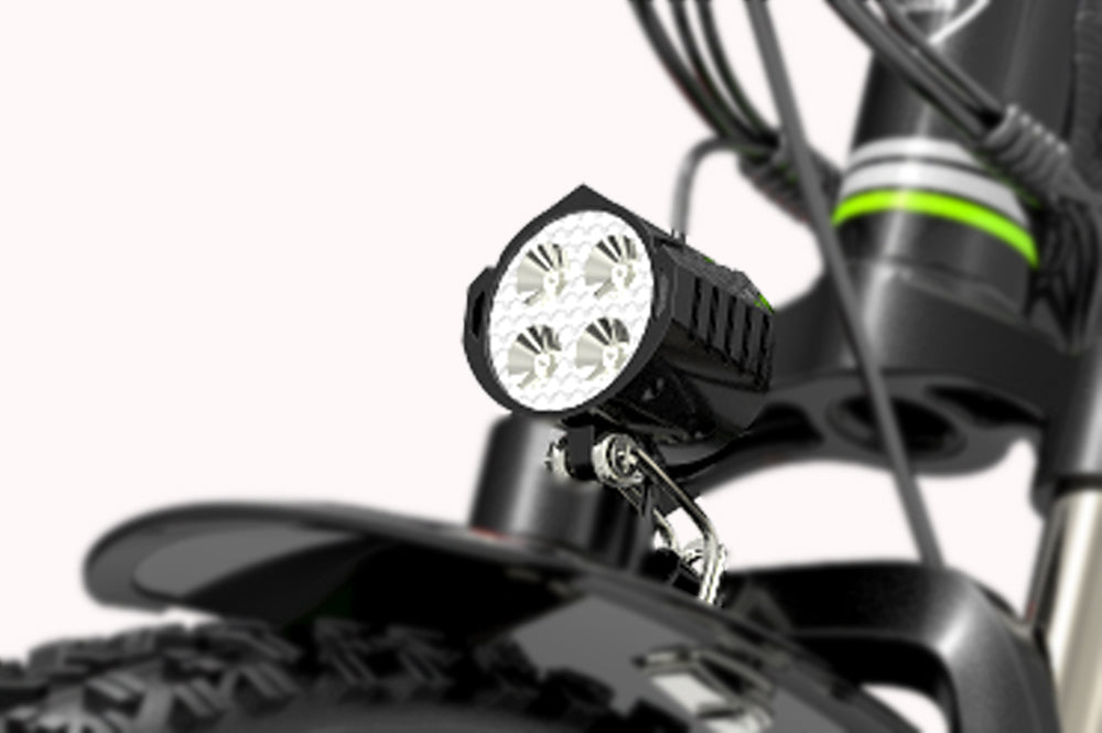 Effet des phares de vélos électriques 12