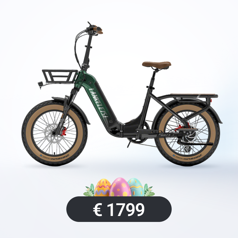 LANKELEISI GOLF-X 960Wh Urbain Pliable à Cadre Bas Vélo Électrique  (Nouveau)