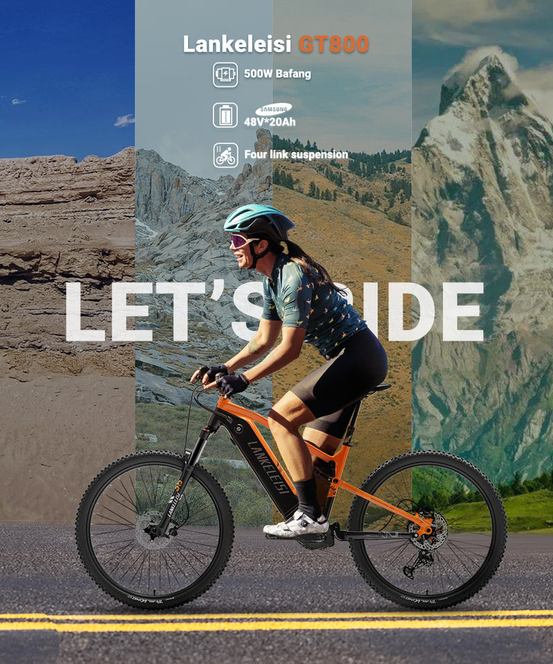 La mountain bike elettrica cinese più costosa: Lankeleisi GT800
