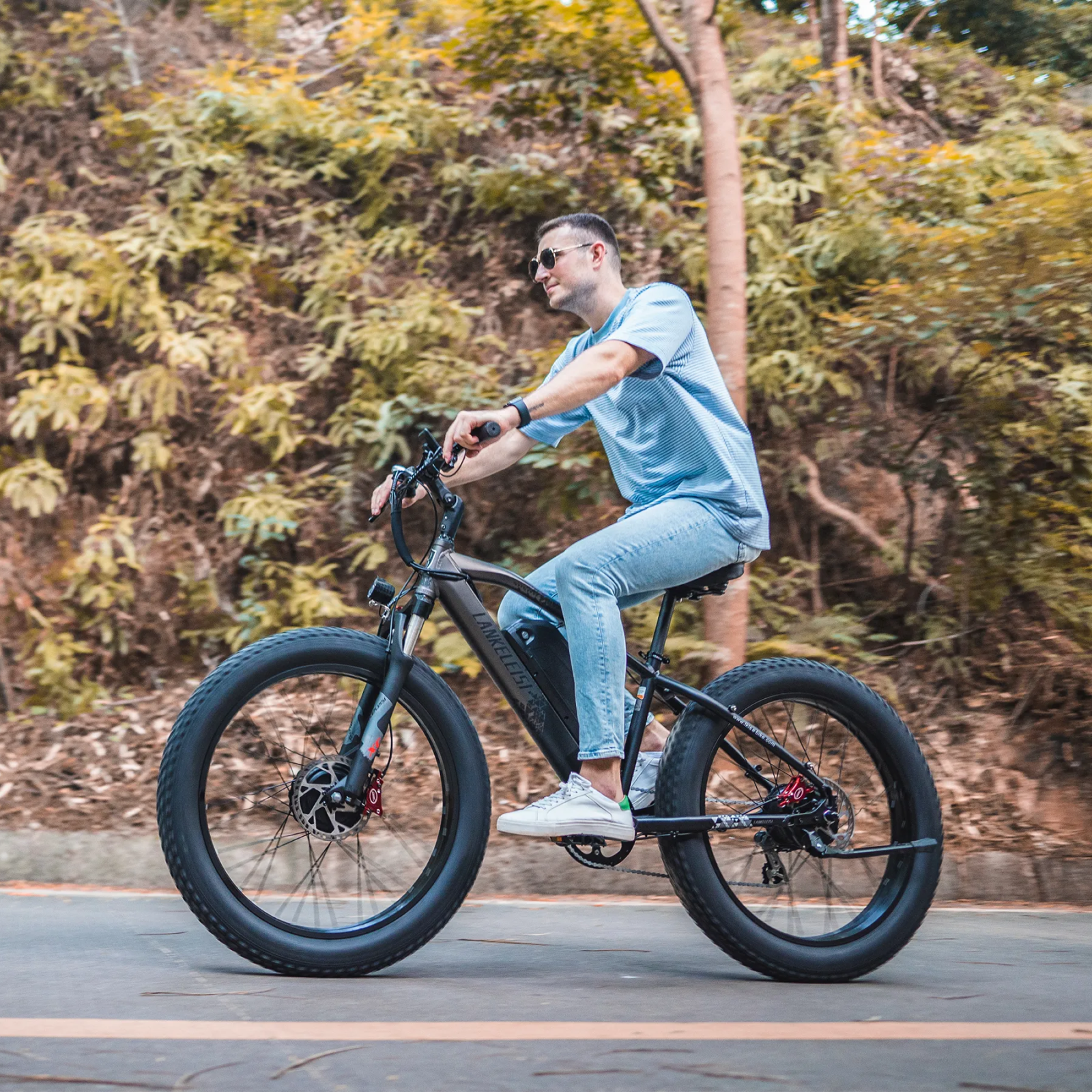 LANKELEISI MG740PLUS Dual Motor All-Terrain Electric Bike