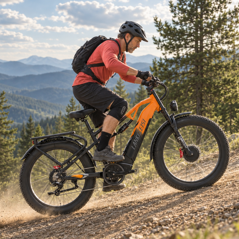 【Pre-sale】Lankeleisi MG800Max 2000W Dual Motor Electric Bike with 26 inch Fat Tires