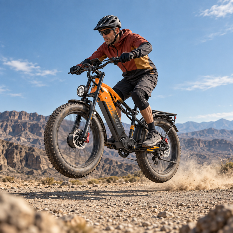 【Pre-sale】Lankeleisi MG800Max 2000W Dual Motor Electric Bike with 26 inch Fat Tires