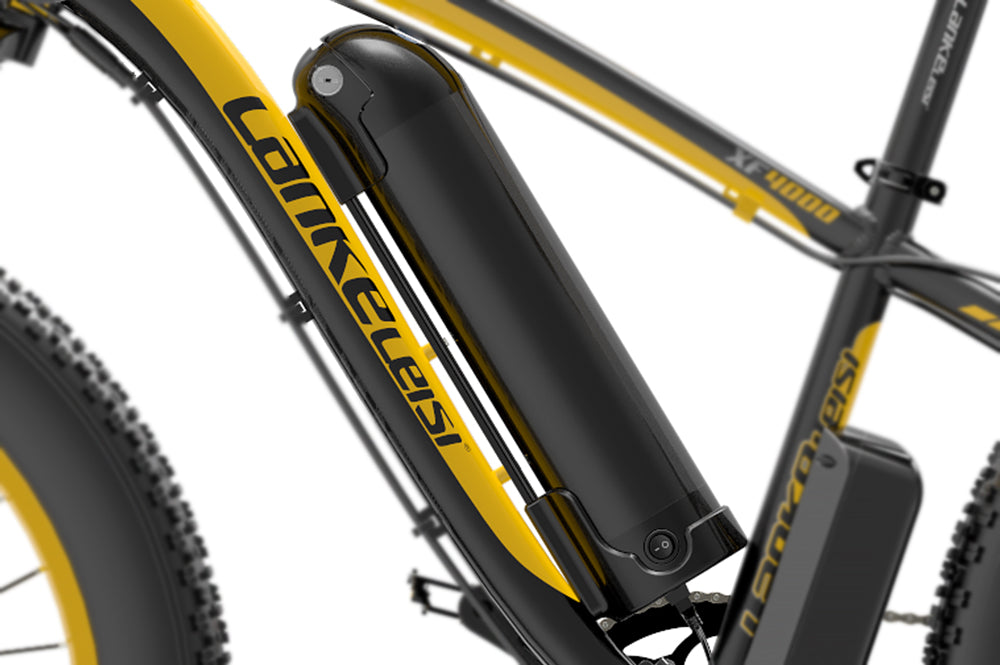 Disposition de la batterie au lithium du vélo électrique