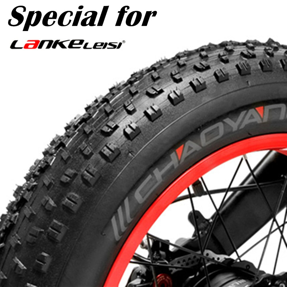 LANKELEISI Electric Bike Outer Tire