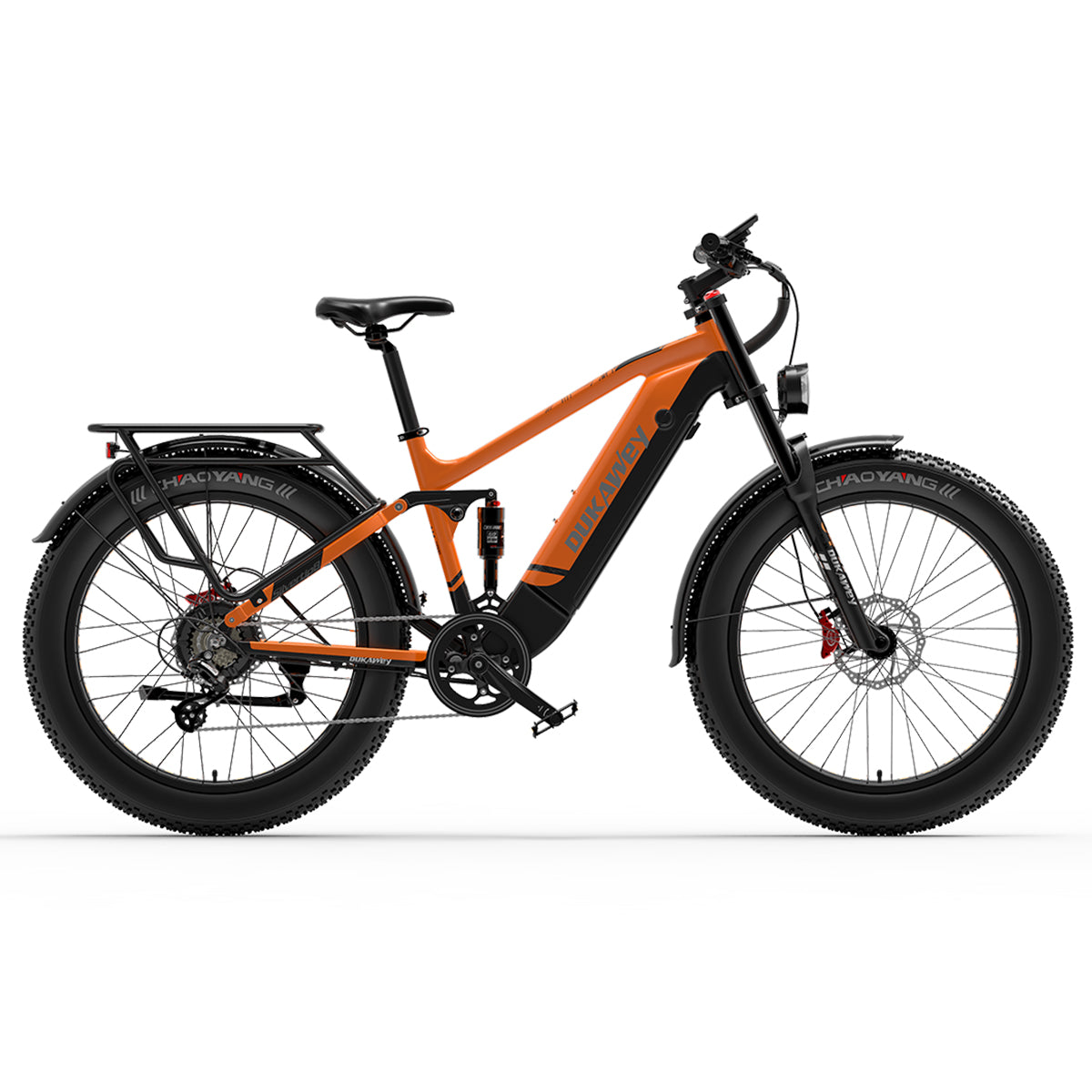 Dukawey Silvertip8 Vélo électrique tout-terrain à pneus larges 1000W – 26 pouces