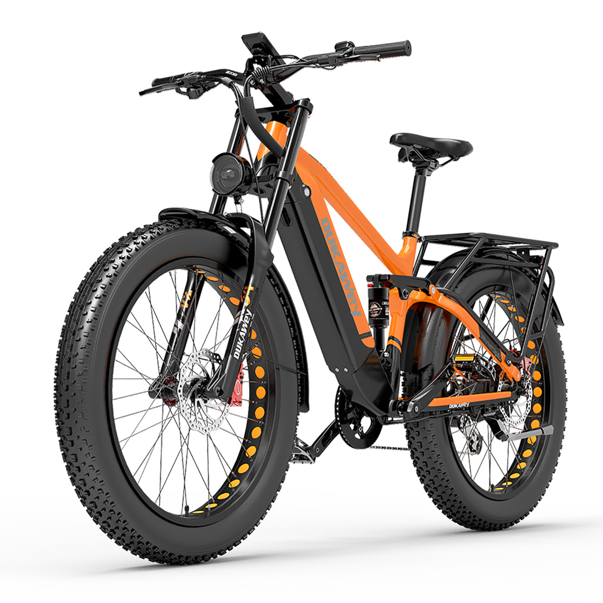 Dukawey Silvertip8 Vélo électrique tout-terrain à pneus larges 1000W – 26 pouces