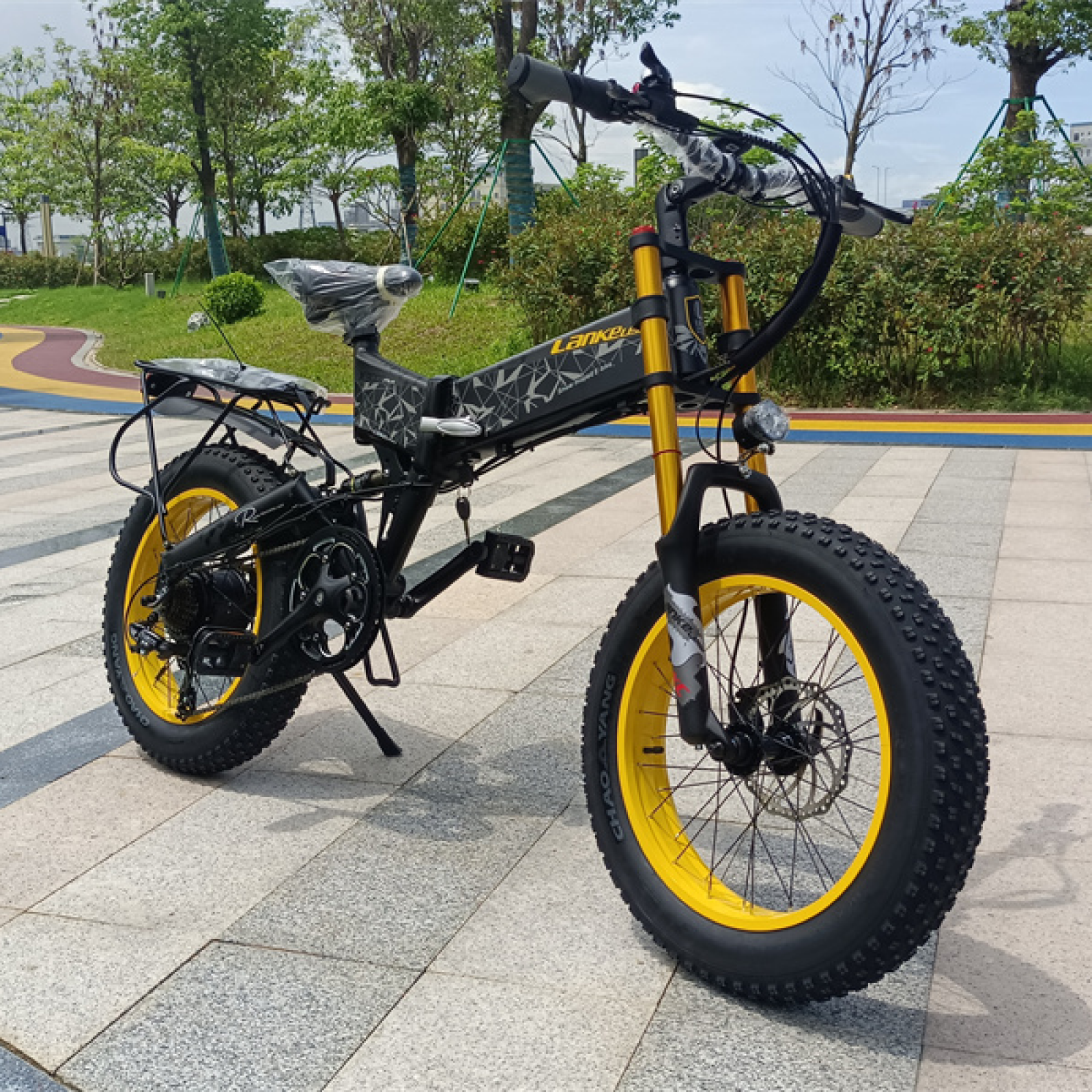 LANKELEISI X3000Plus-UP Fat Tire Snow Electric Bike