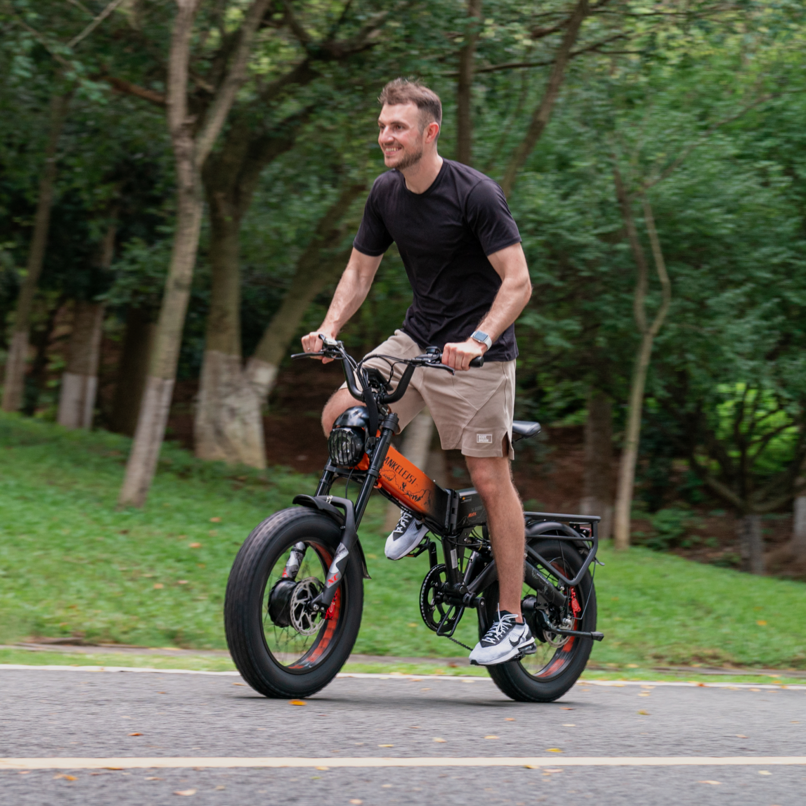 LANKELEISI X3000 MAX 2000W Dual Motor Electric Bike 