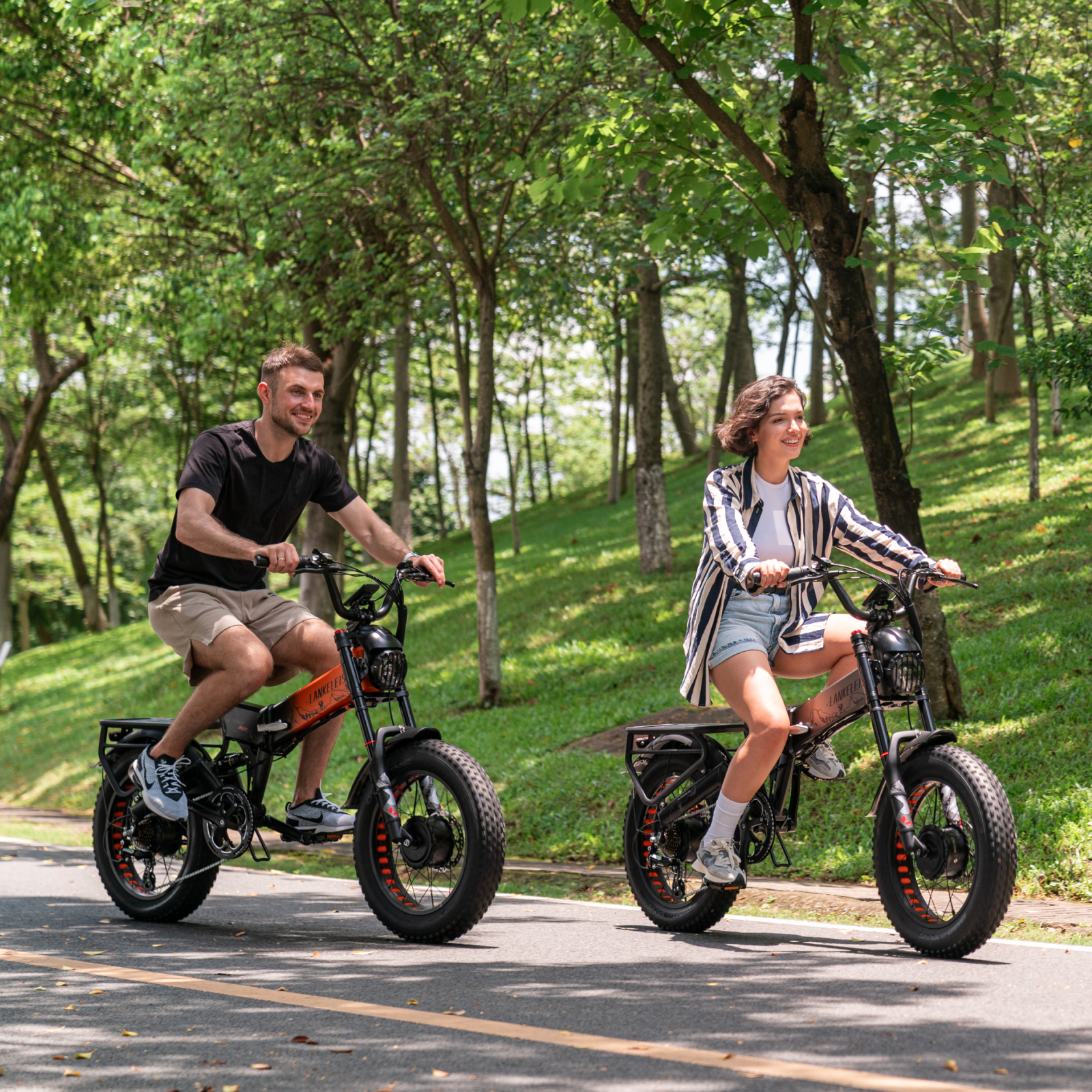 LANKELEISI X3000 MAX 2000W Dual Motor Electric Bike 