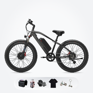 LANKELEISI MG740PLUS Dual Motor All-Terrain Electric Bike