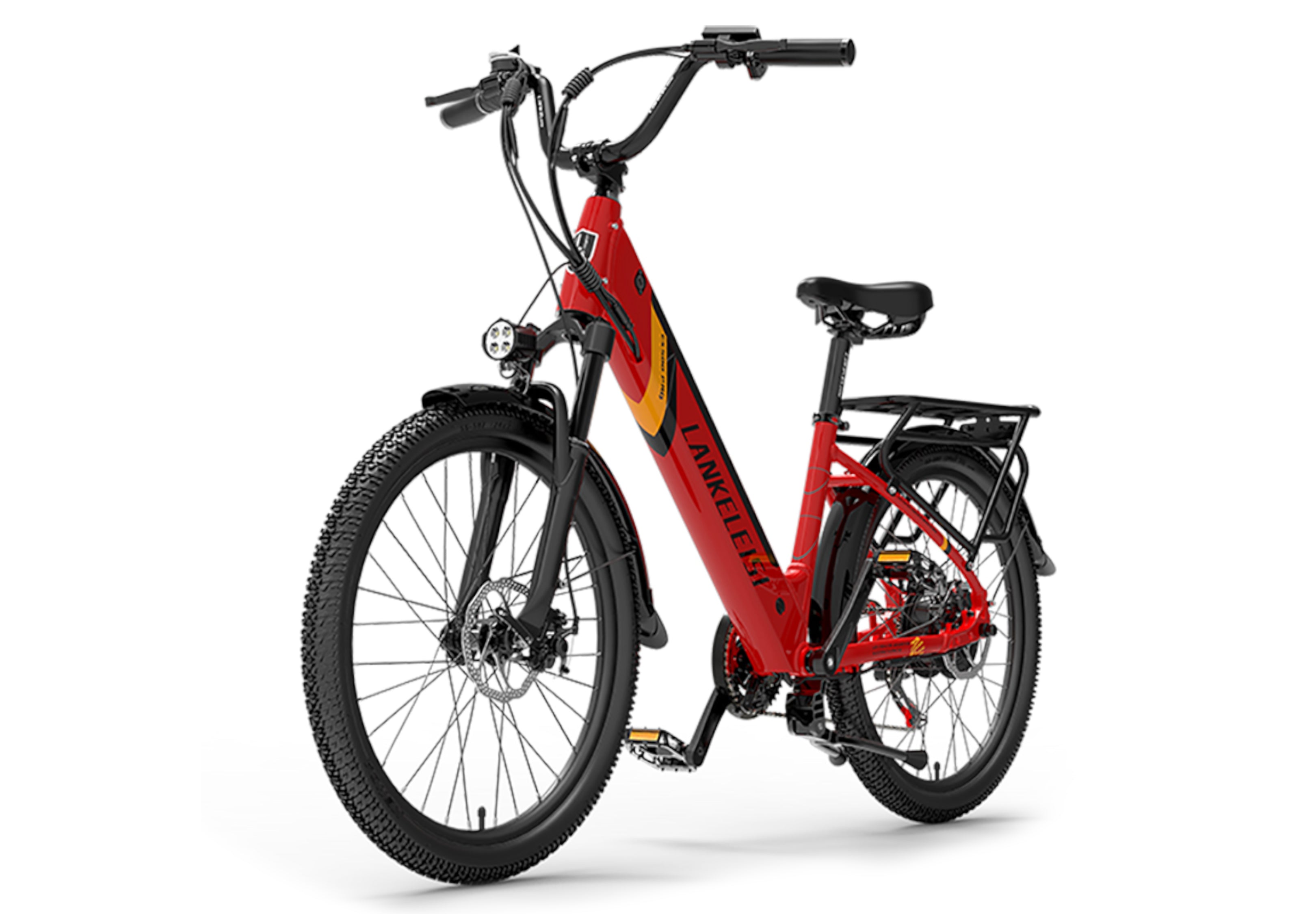 ES500PRO Vélo électrique de ville - Rouge