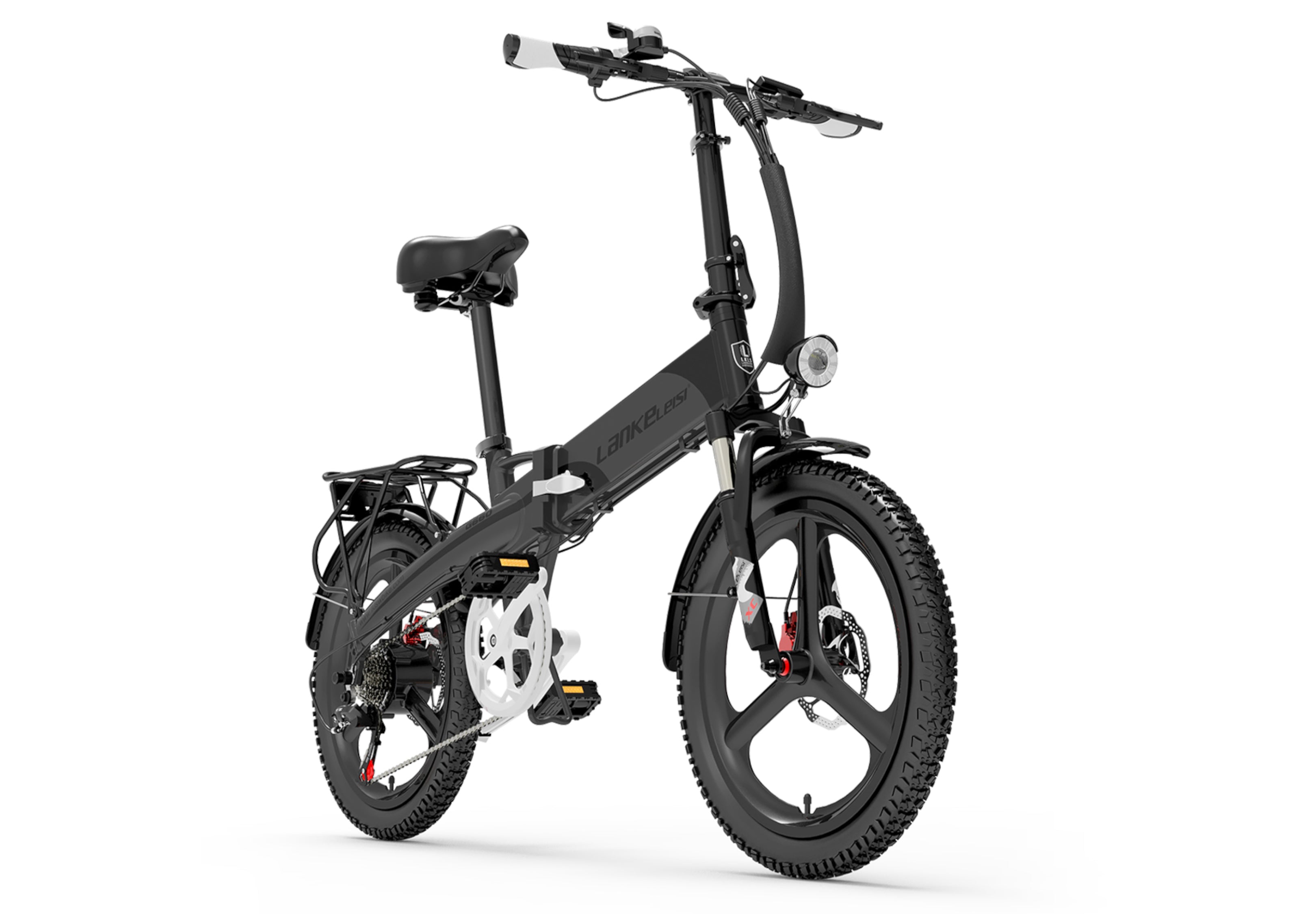 Lankeleisi G660 Folding Electric City Bike Grey