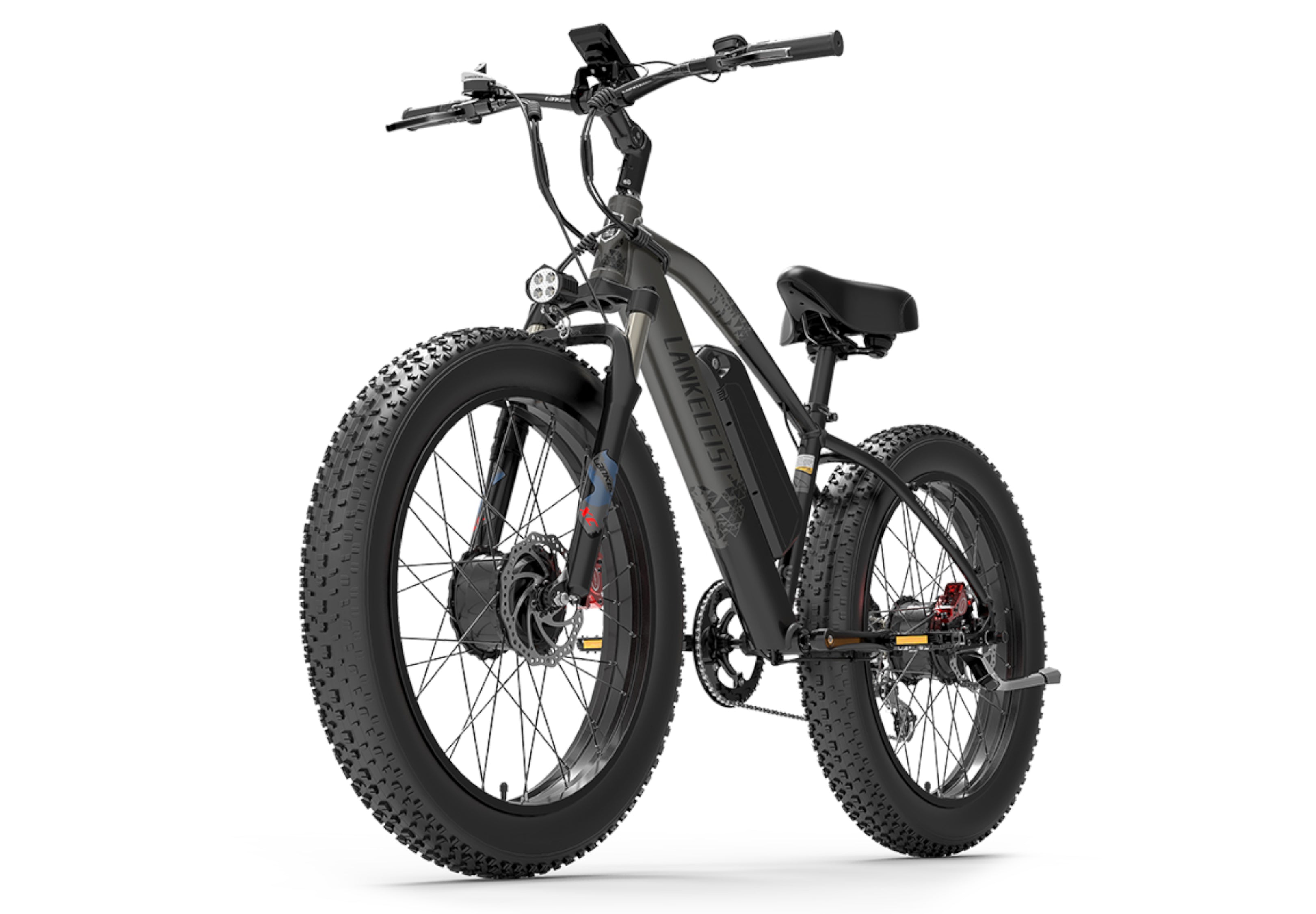 MG740PLUS Vélo électrique tout-terrain à deux moteurs Gris