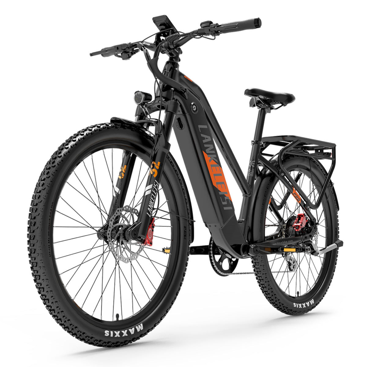 Lankeleisi MX600PRO 500W Vélo de randonnée électrique 20Ah Vélo