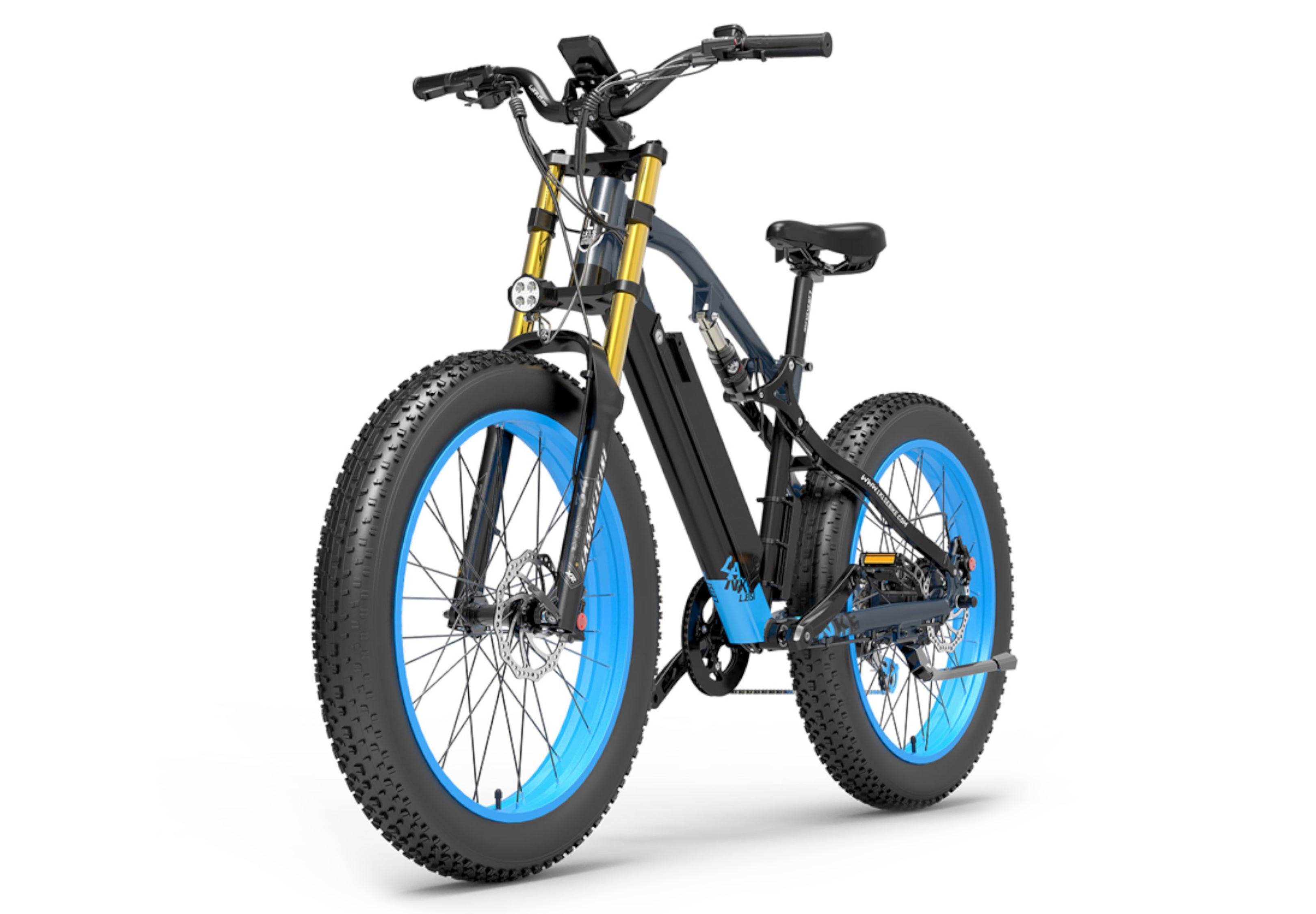Vélo électrique tout-terrain RV700 Explorer - Bleu