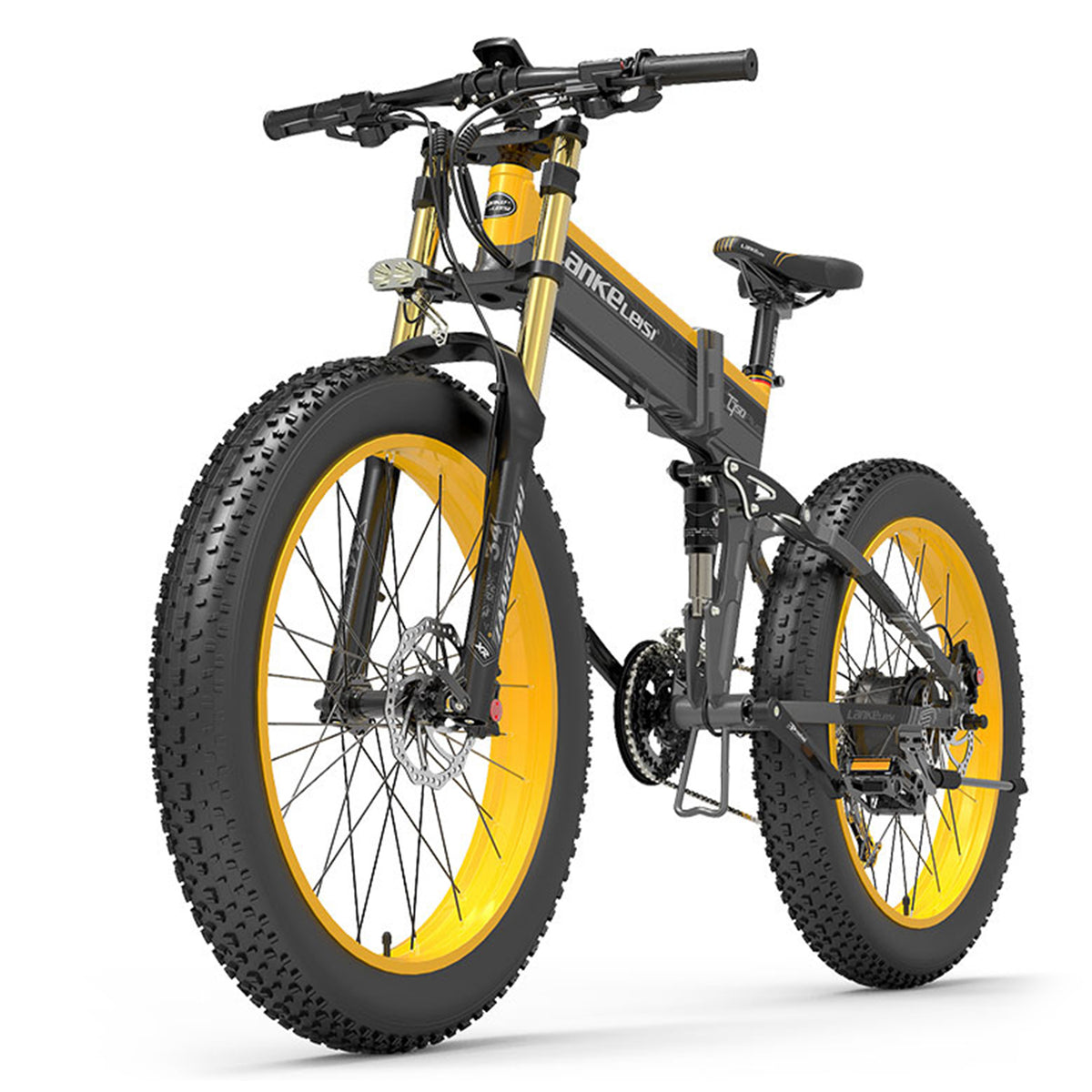 LANKELEISI XT750 PLUS BIG FORK Fat Tire Electric Mountain Bike