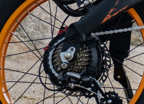 DÉRAILLEUR SHIMANO À 7 VITESSES